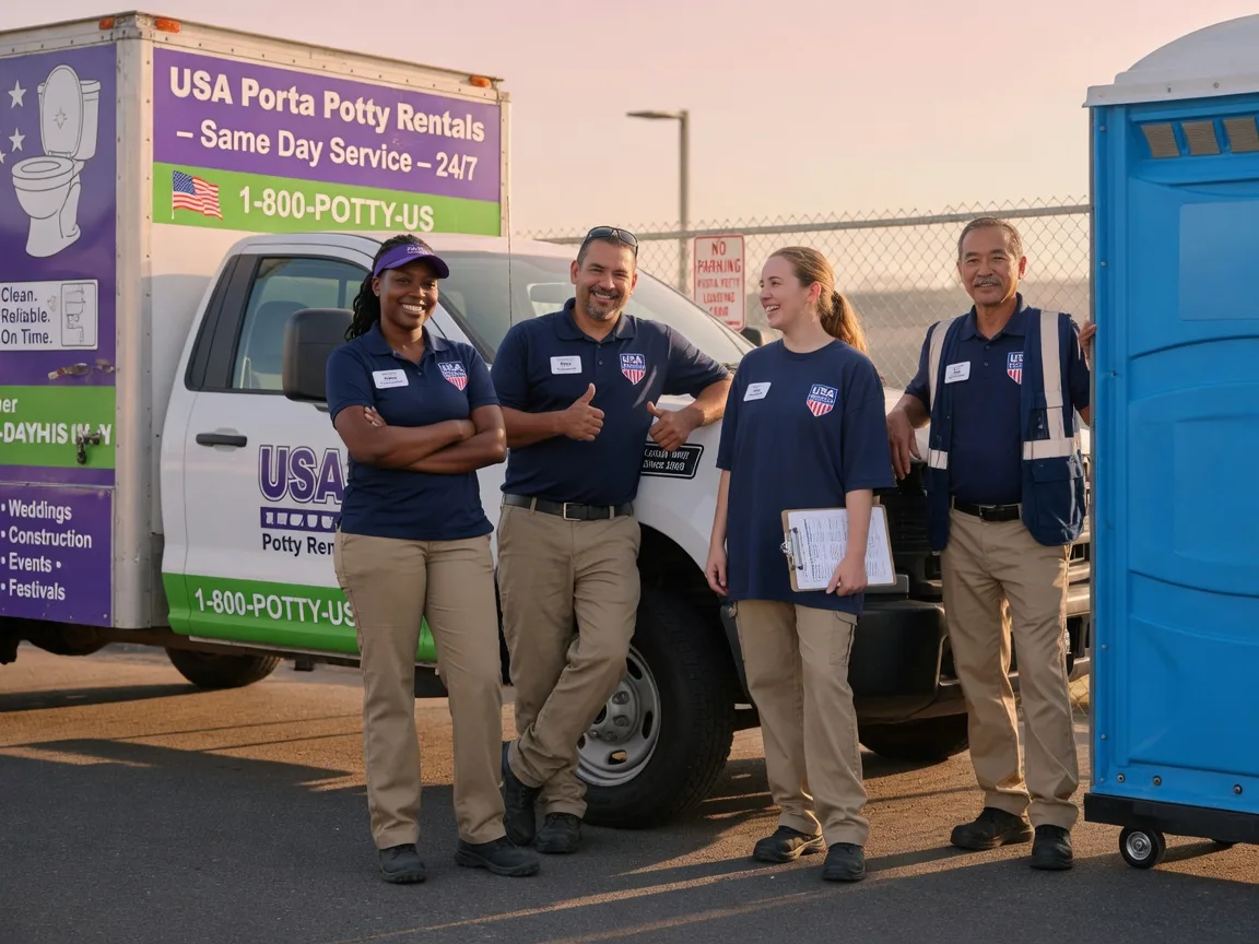 Porta Potty Rental company in Gloster, LA