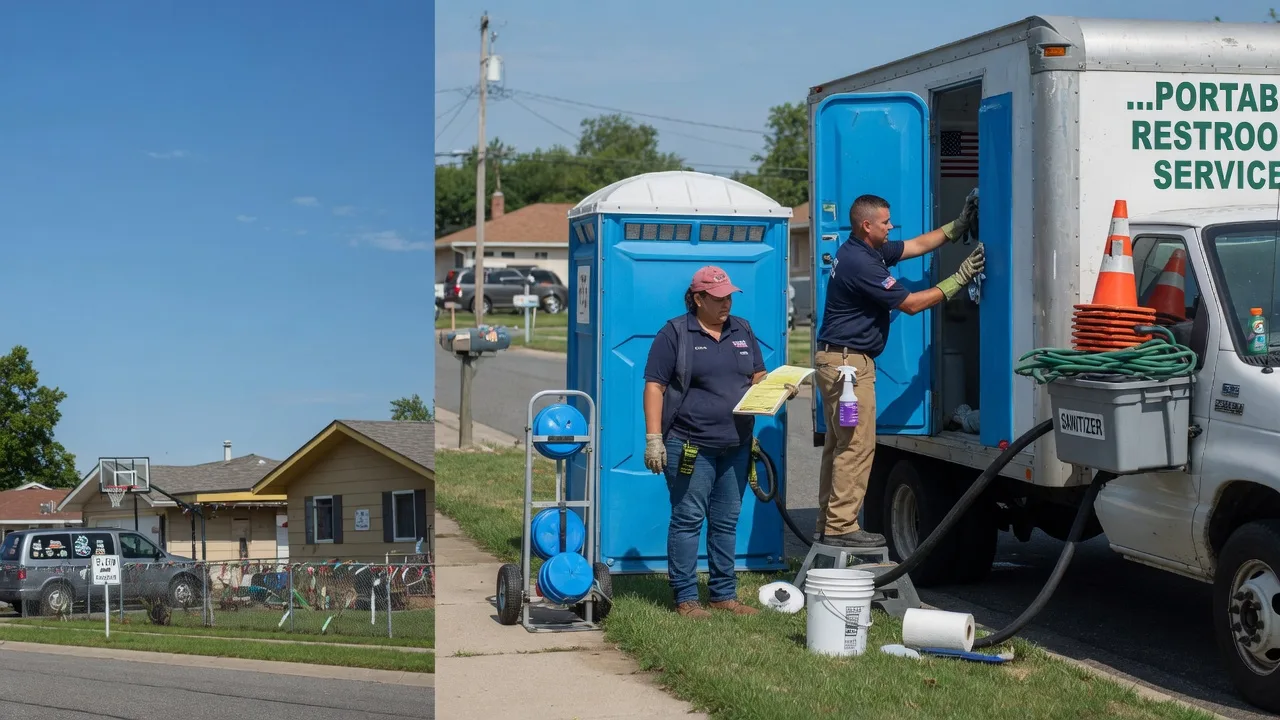 Portable Toilet Rental in Gloster, LA near me